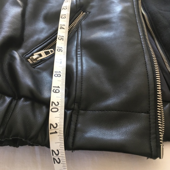 Badass pleather bomber jacket! - Picture 8 of 10